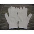 Natural Cotton Polyester String Knit 7 Gauge 4 Threads Working Glove Dck704